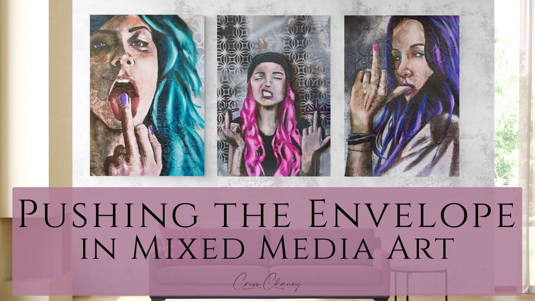 colorful paintings of women flipping the bird, milan art institute mastery program review