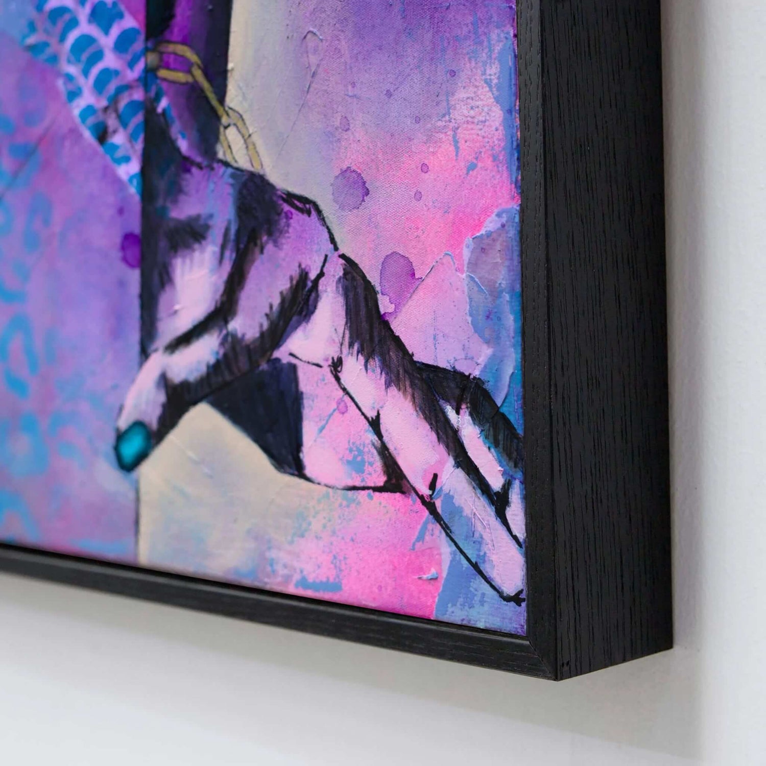 Black Frame for Canvas Criss Chaney