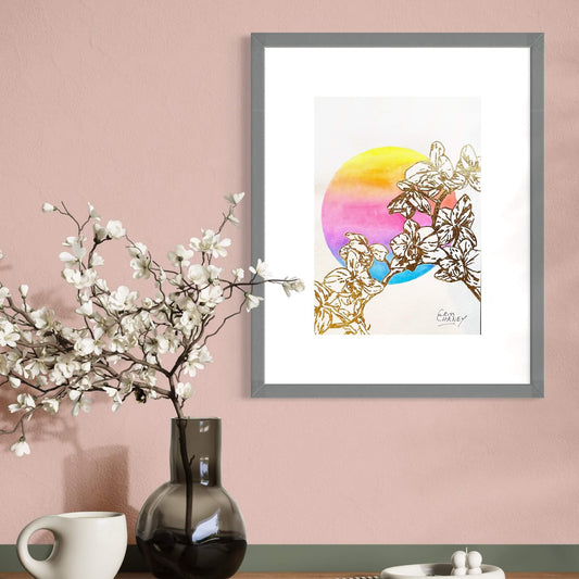 Golden Bloom Original Art