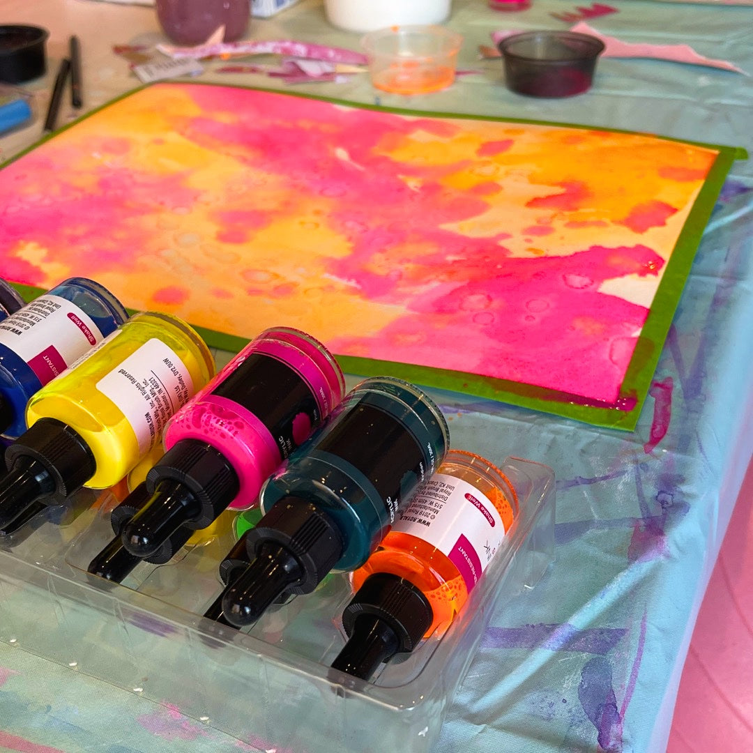 Art classes Berwick mixed media criss chaney painting classes