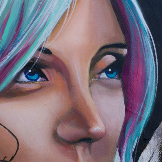 No Rain, No Flowers Original Painting
