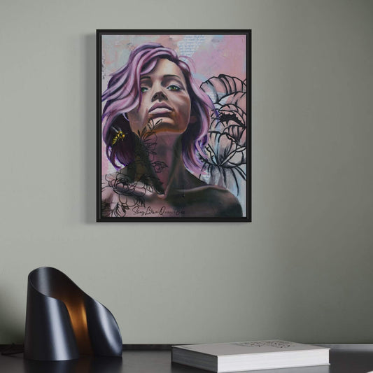 Sting Like a Queen Bee Original Art