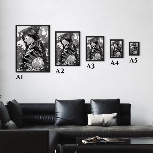 Black and white printable art, digital wall art, print your own art, art download, print download, criss Chaney art, Minimalist wall art, Digital download art prints, Feminine line art, Botanical sketches, Grunge floral illustrations