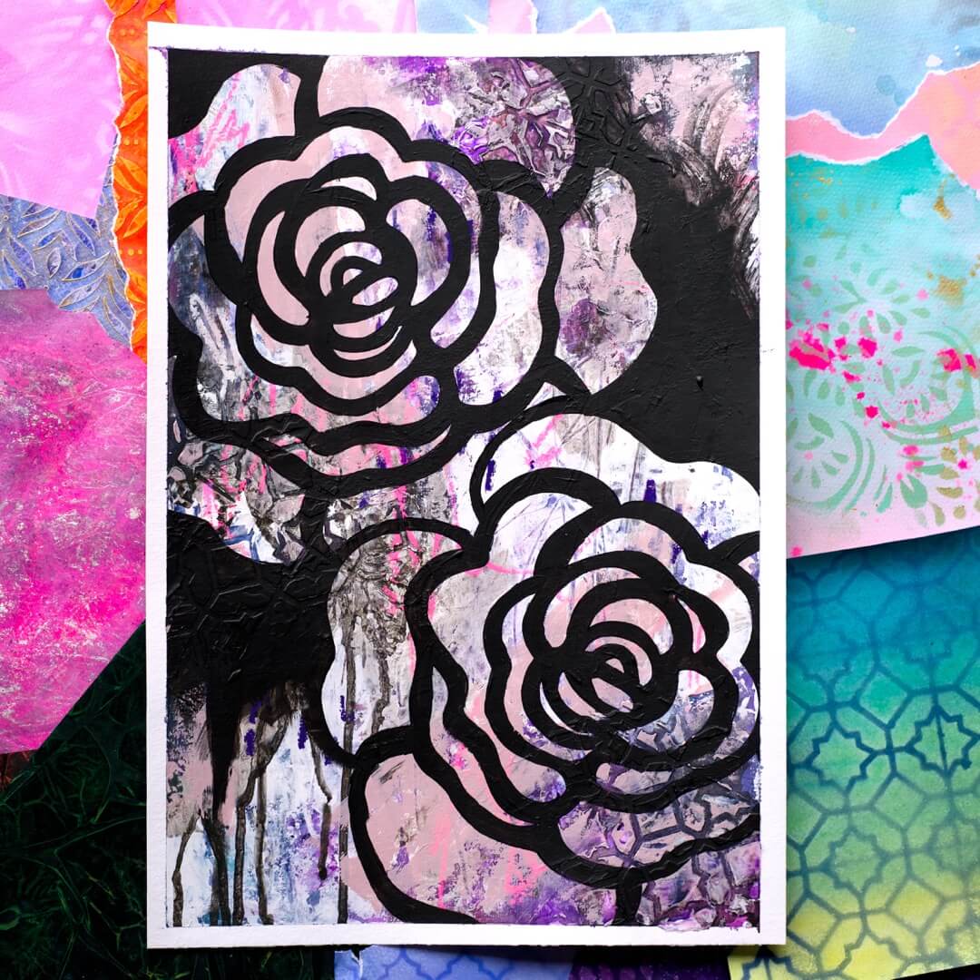 Art classes Berwick, mixed media painting classes berwick Criss Chaney