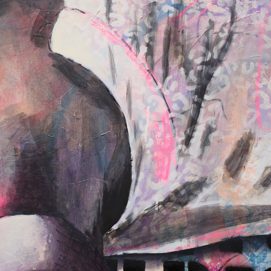 Criss Chaney, Urban Pop Art, Contemporary Mixed Media Graffiti Style Fusion, Neo-Feminist Street Art