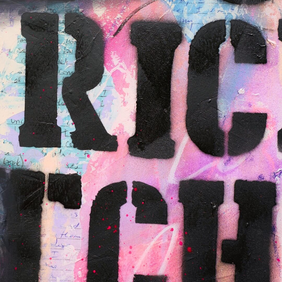 Criss Chaney, Urban Pop Art, Contemporary Mixed Media Stencil Art, Neo-Feminist Street Art