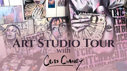 artists in melbourne art studio tour with criss chaney