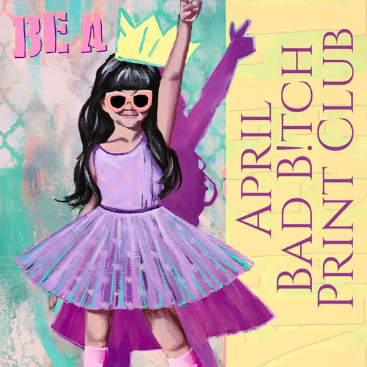 Graffiti inspired mixed media portrait art print bold contemporary wall art criss chaney