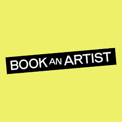 book an artist logo