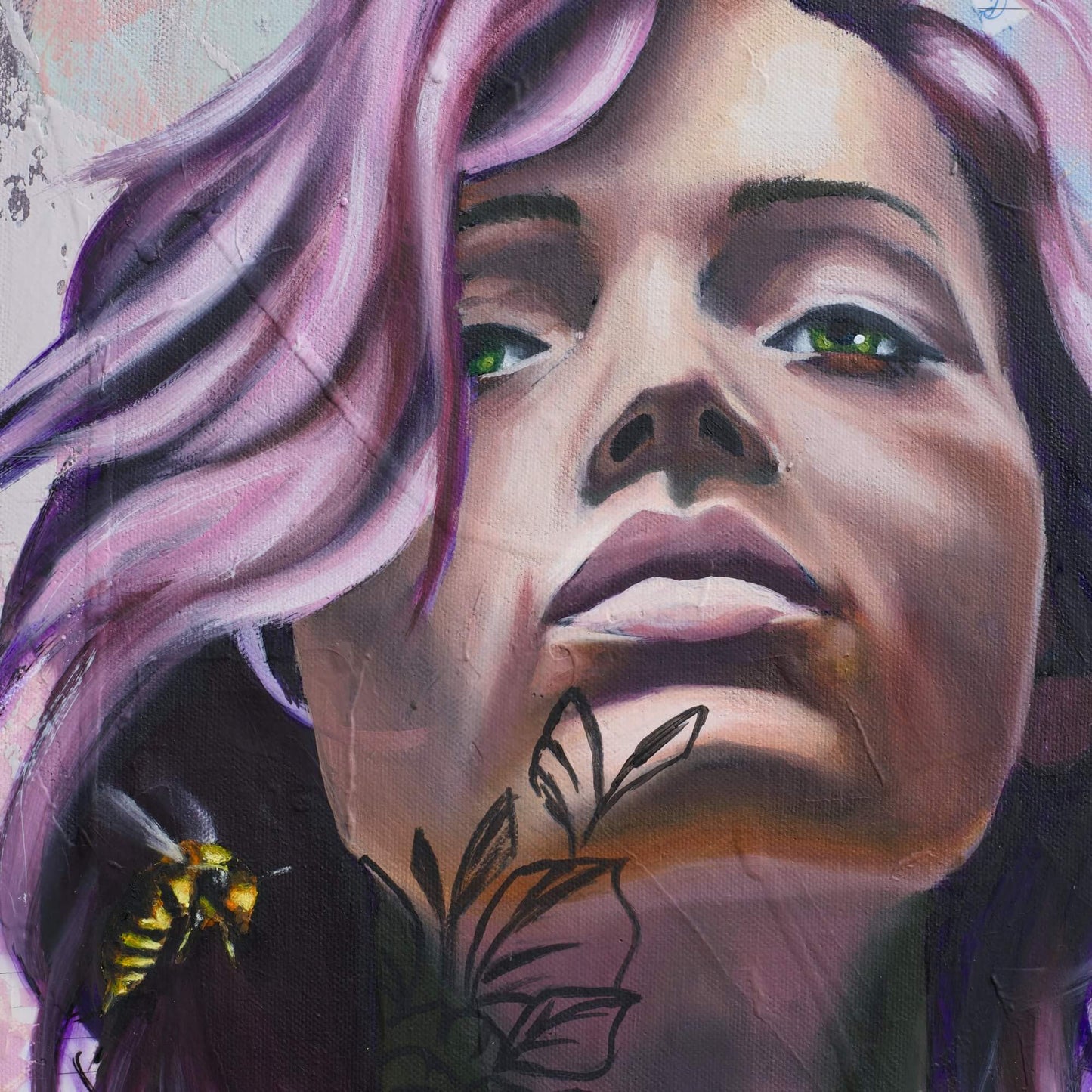 Sting Like a Queen Bee Original Art
