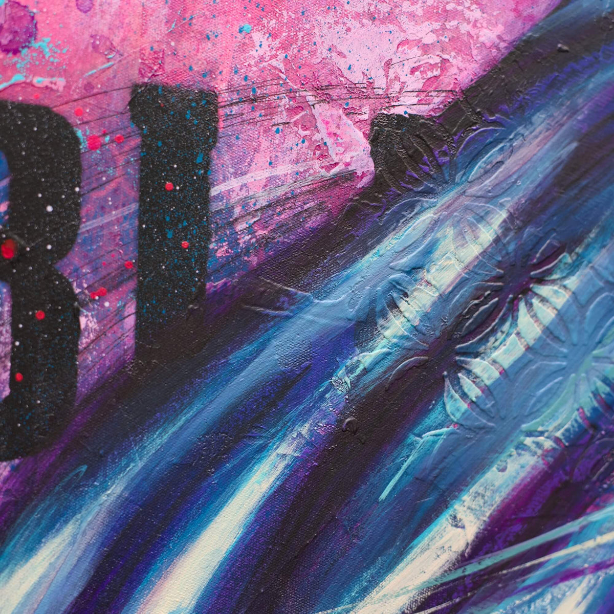 Criss Chaney, Urban Pop Art,  Contemporary Mixed Media Graffiti Style Fusion, Neo-Feminist Street Art