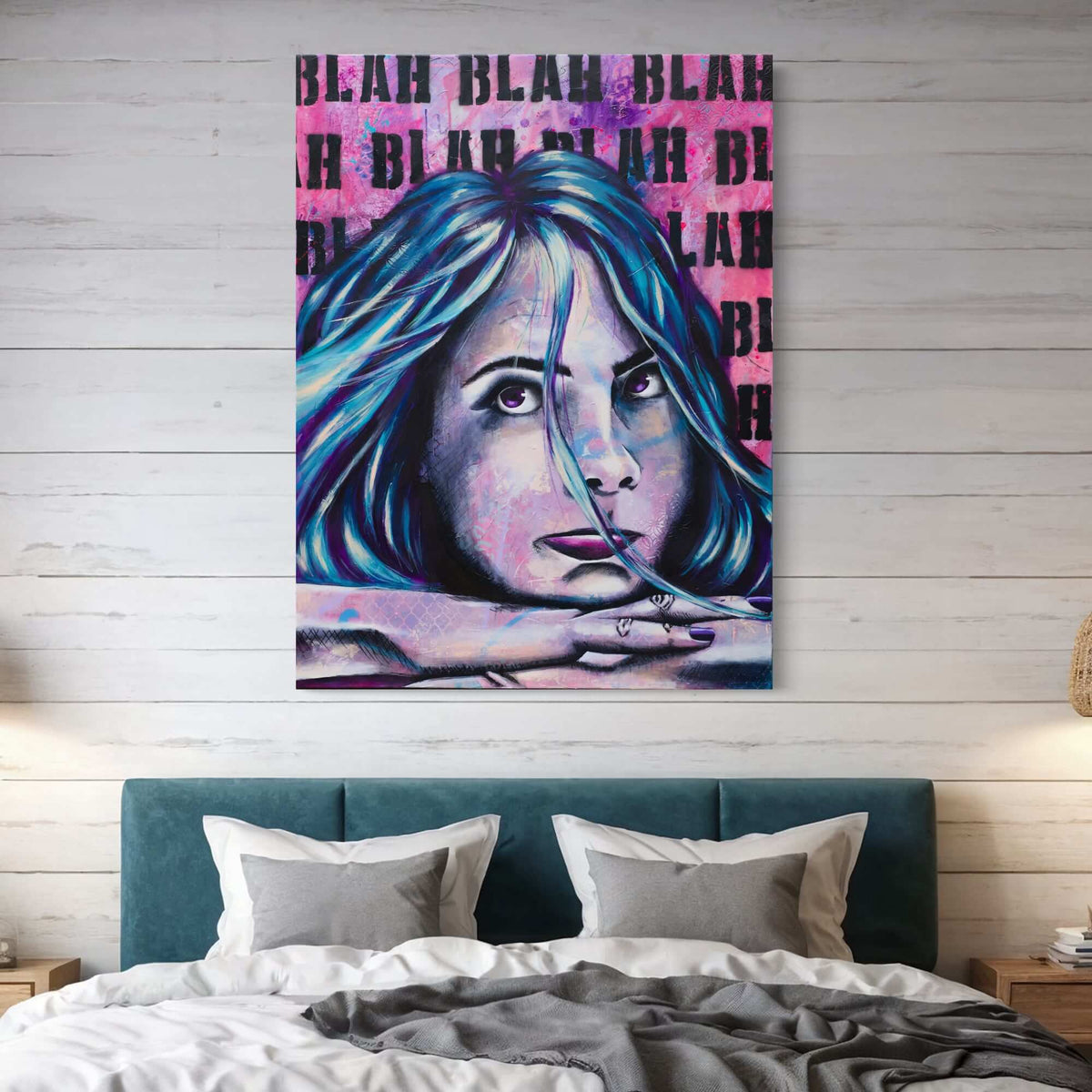 Criss Chaney, Urban Pop Art,  Contemporary Mixed Media Graffiti Style Fusion, Neo-Feminist Street Art