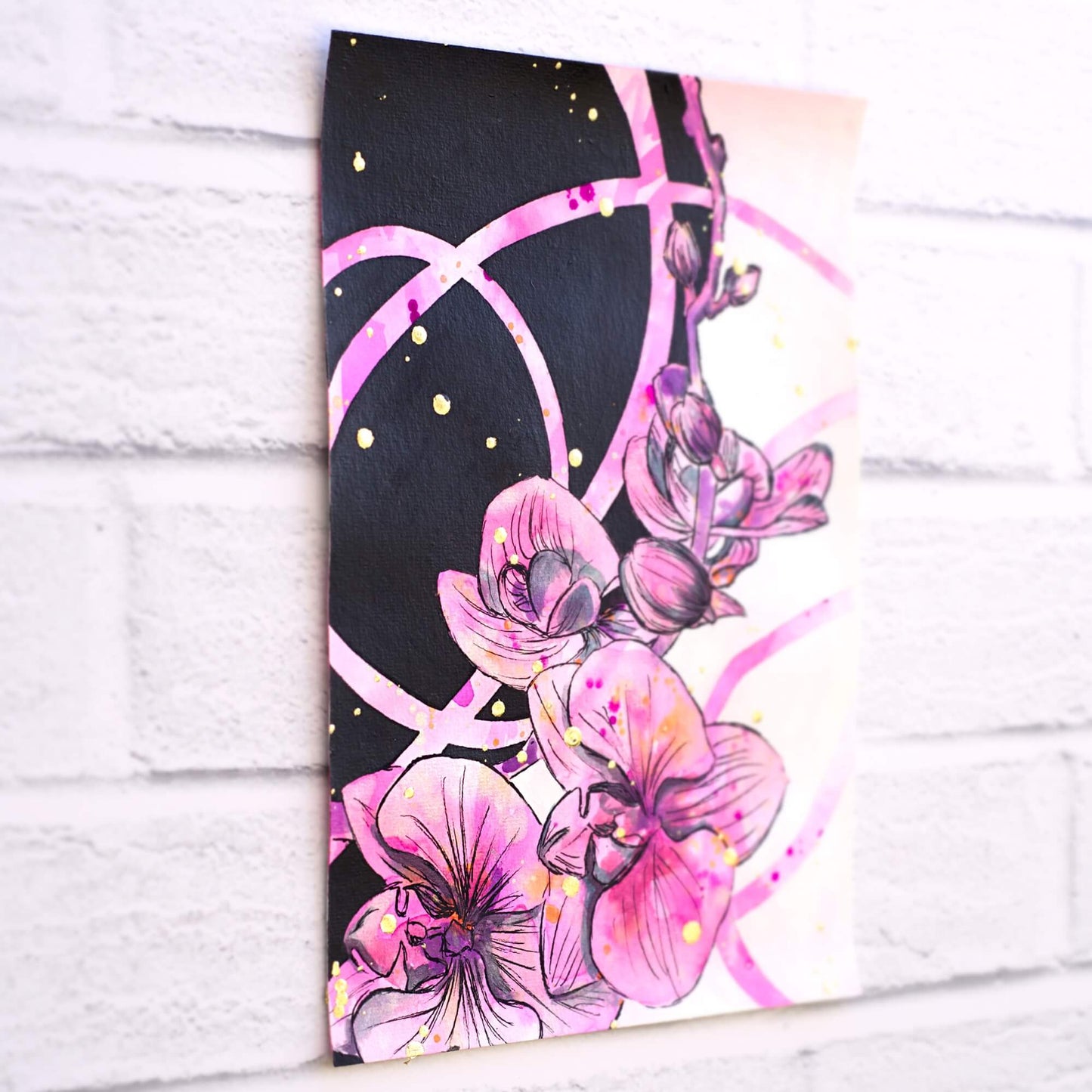 Orchids Original Painting