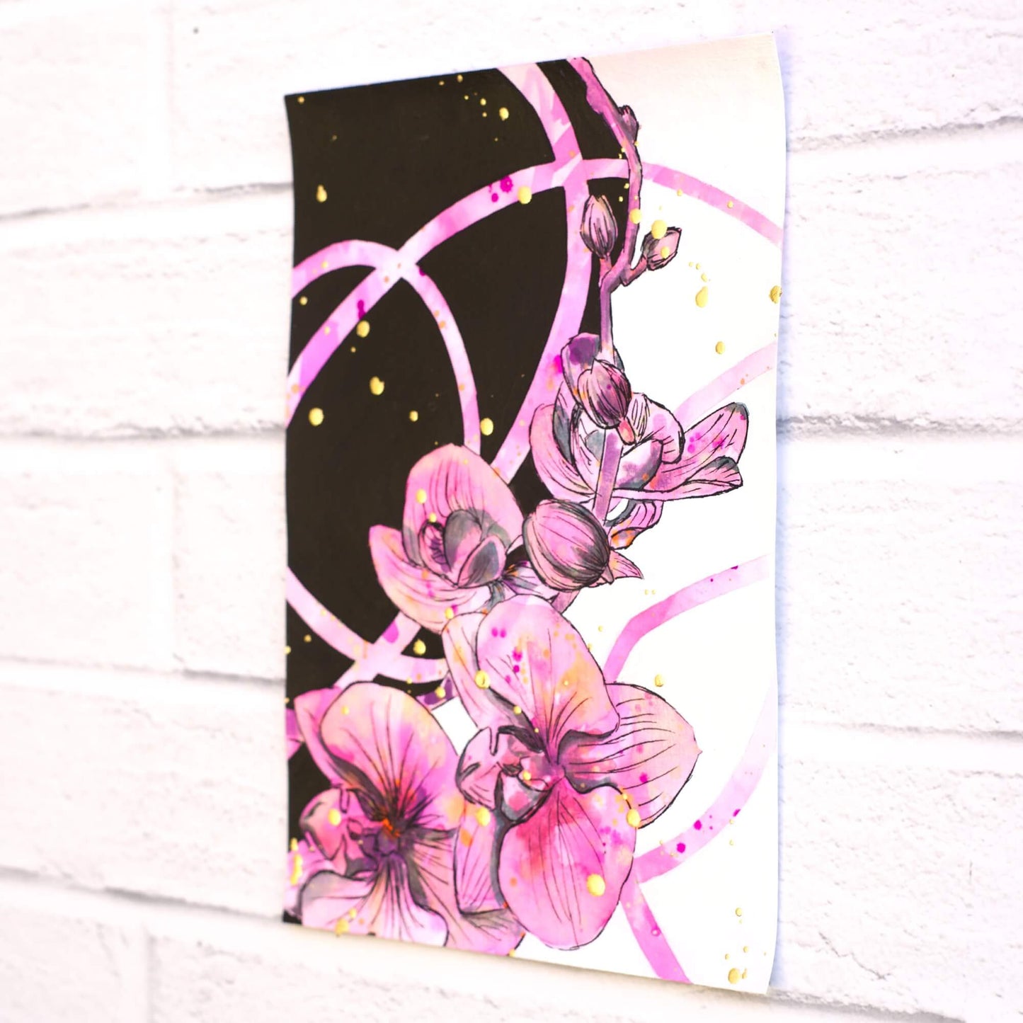 Orchids Original Painting