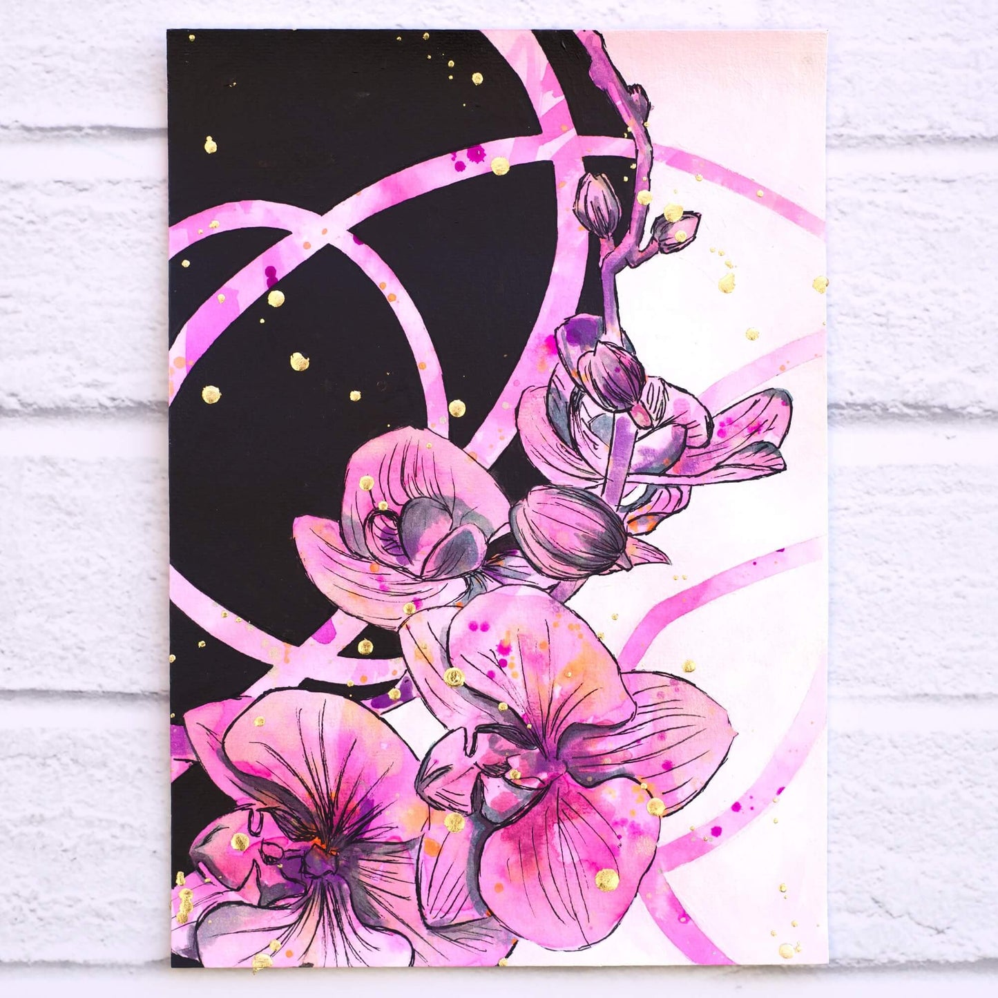 Orchids Original Painting