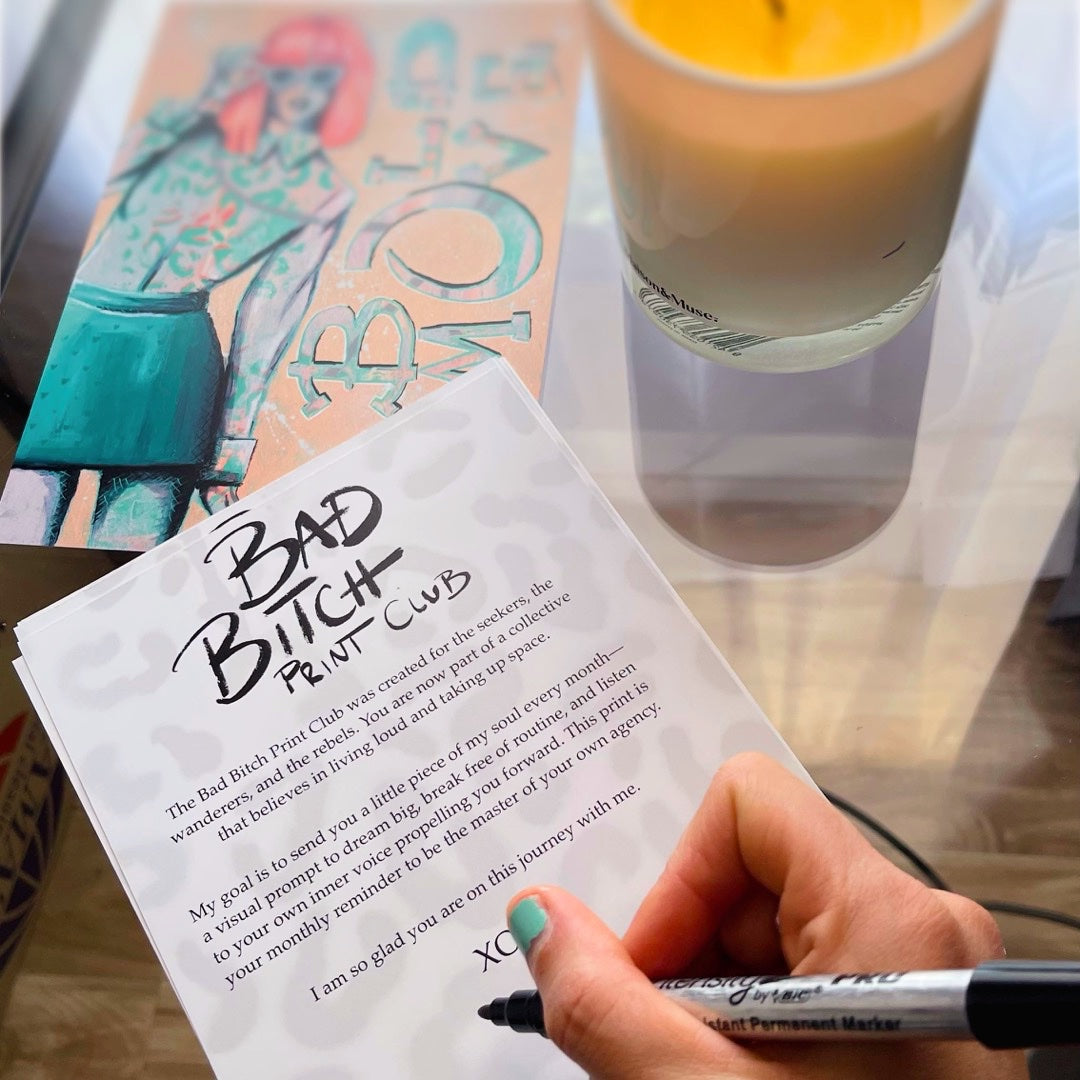 Bad Bitch Print Club Subscription